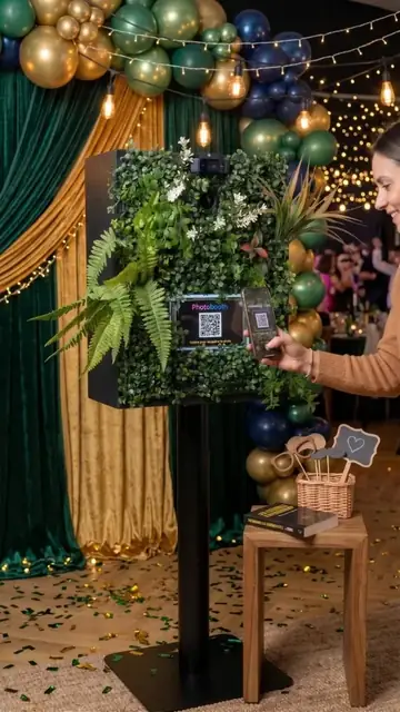 Partage de photos instantané par smartphone et QR code sur la borne PhotoEvent.idf